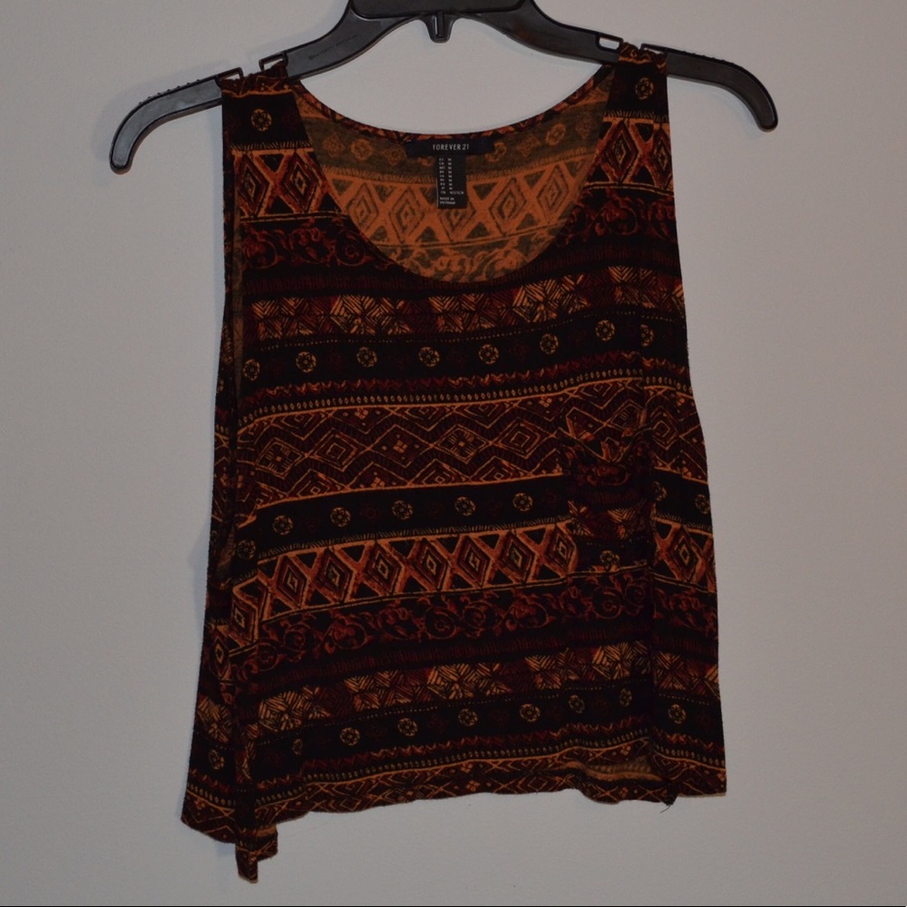 FOREVER 21 TRIBAL TANK